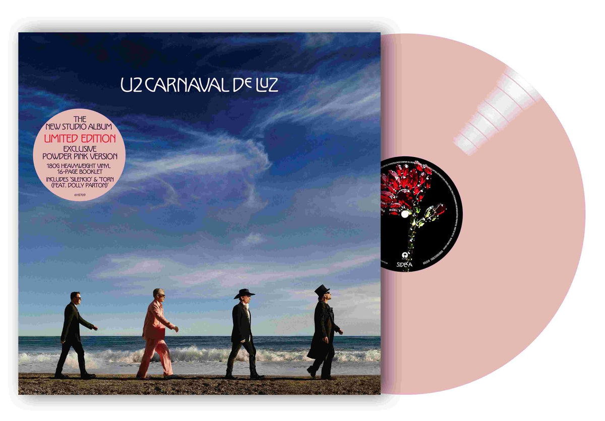 U2 - Carnaval de Luz (ltd. powder rose Indie LP) - VÖ: 13.11.26