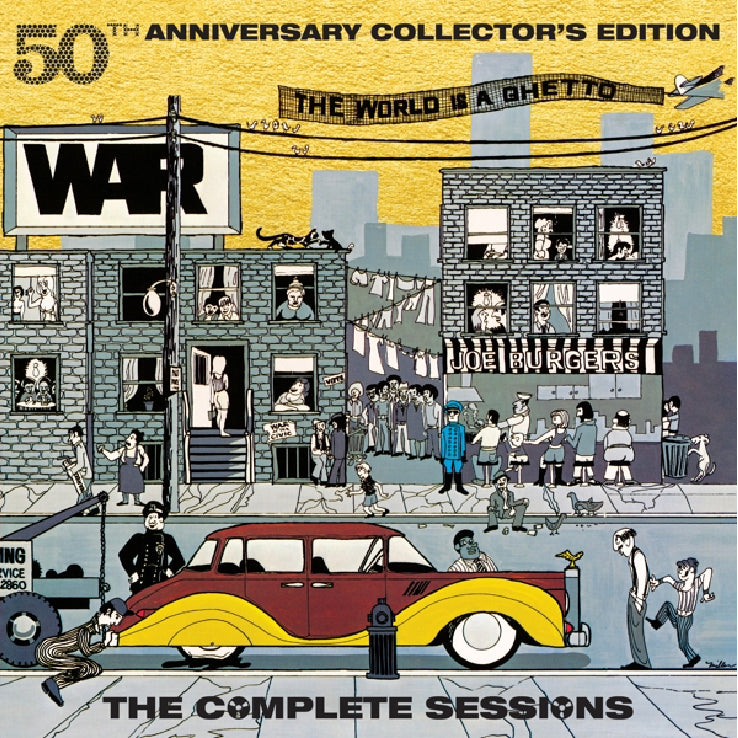 War - The World Is A Ghetto (50th anniversary collector's edition 5LP box)