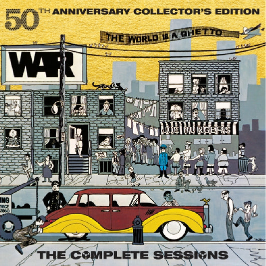 War - The World Is A Ghetto (50th anniversary collector's edition 5LP box)