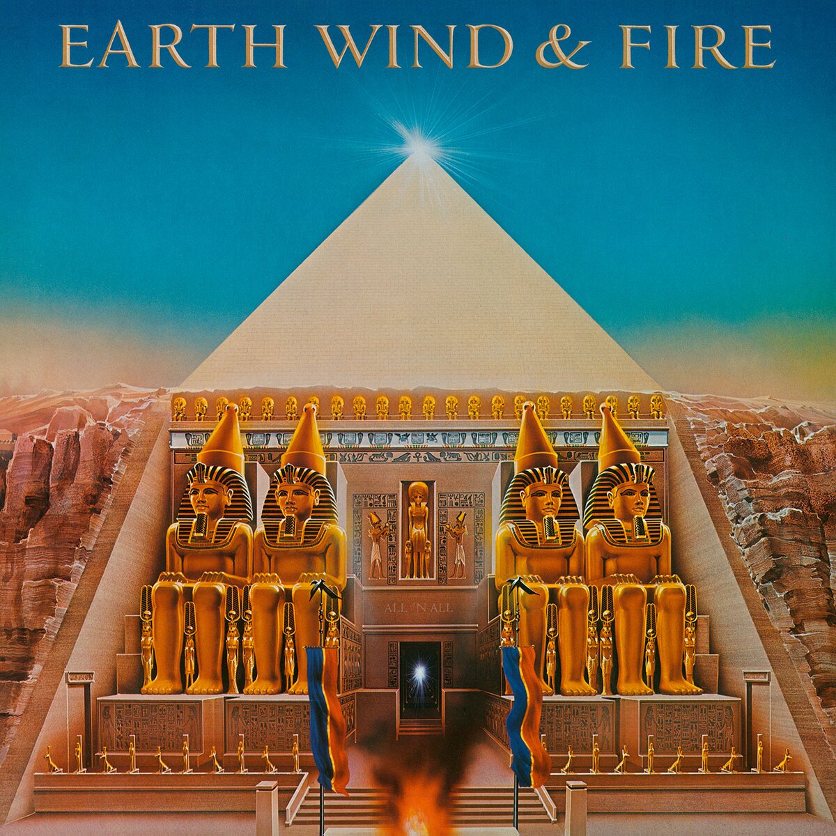 Earth, Wind & Fire - All 'n All + 3 (numb. gold LP)