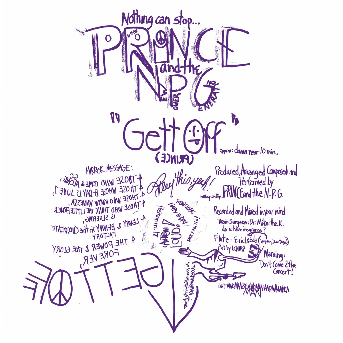 Prince & The New Power Generation - Get Off (12inch BF23)
