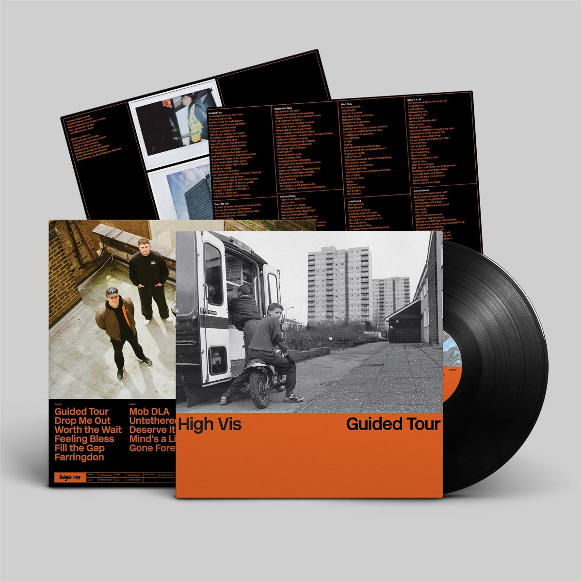 High Vis - Guided Tour (black LP)