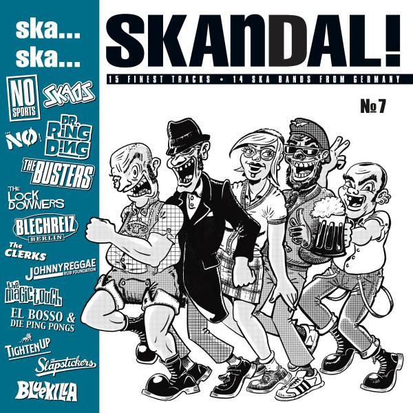 Various Artists - Ska, Ska Skandal No.7 (black LP)