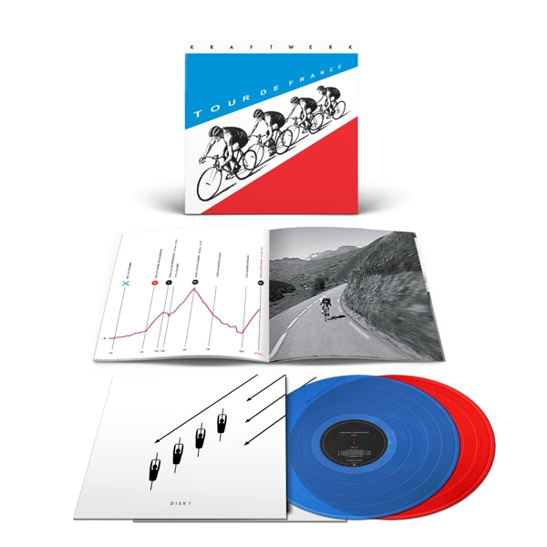 Kraftwerk - Tour De France (ltd. blue/red LP)