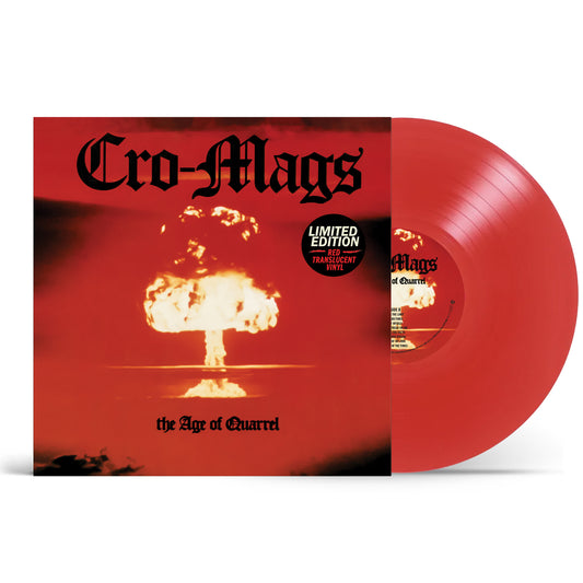 Cro-Mags - The Age Of Quarrel (ruby red translucent LP)