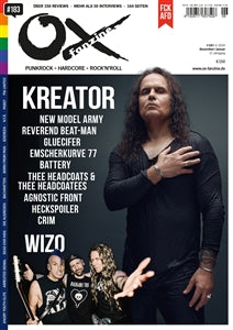 OX Fanzine #183 - Dezember 2025/Januar 2026 (Magazin) - VÖ: 04.12.2025