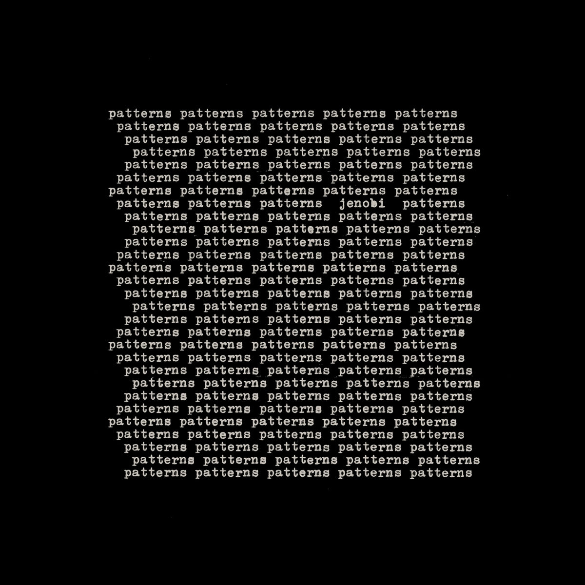 Jenobi - Patterns (CD)
