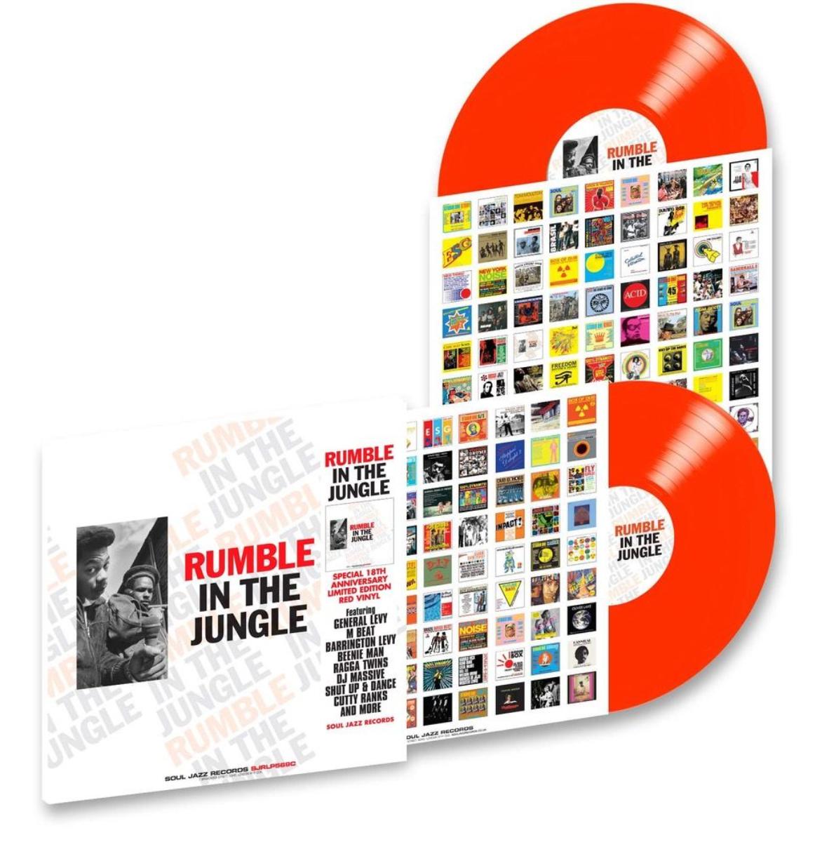 Various Artists - Soul Jazz Records Artists Rumble In The Jungle (Red 2LP RSD25)