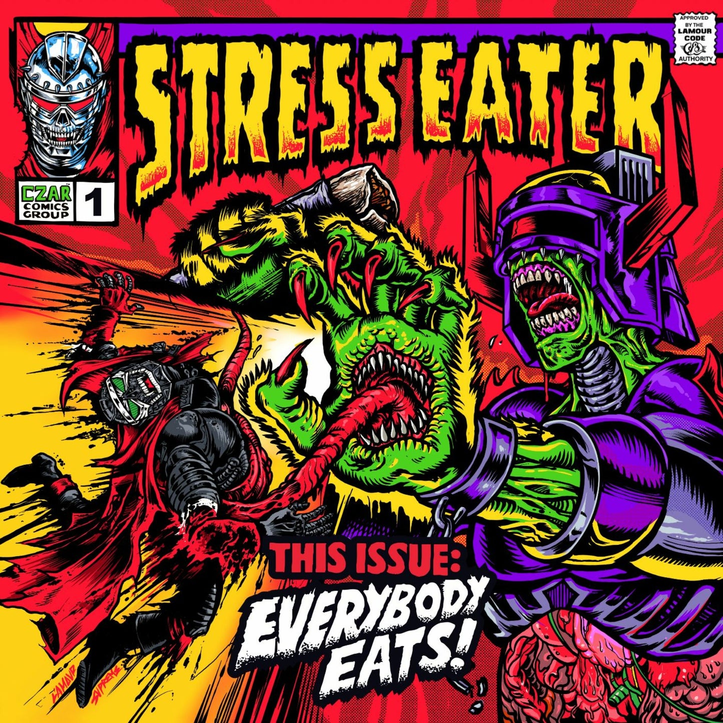 Stress Eater - Everybody Eats (LP BF24)