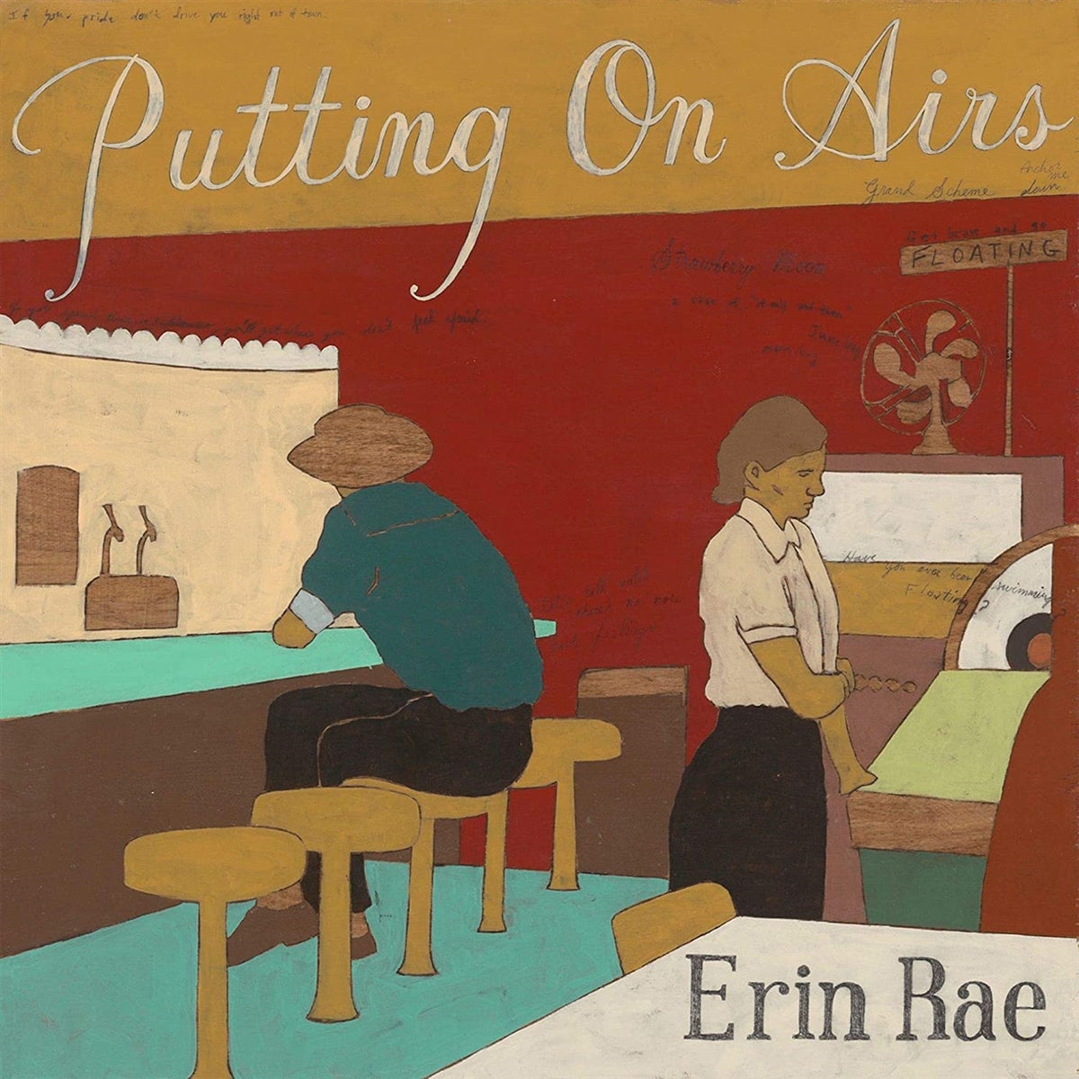 Erin Rae - Putting On Airs (black LP)