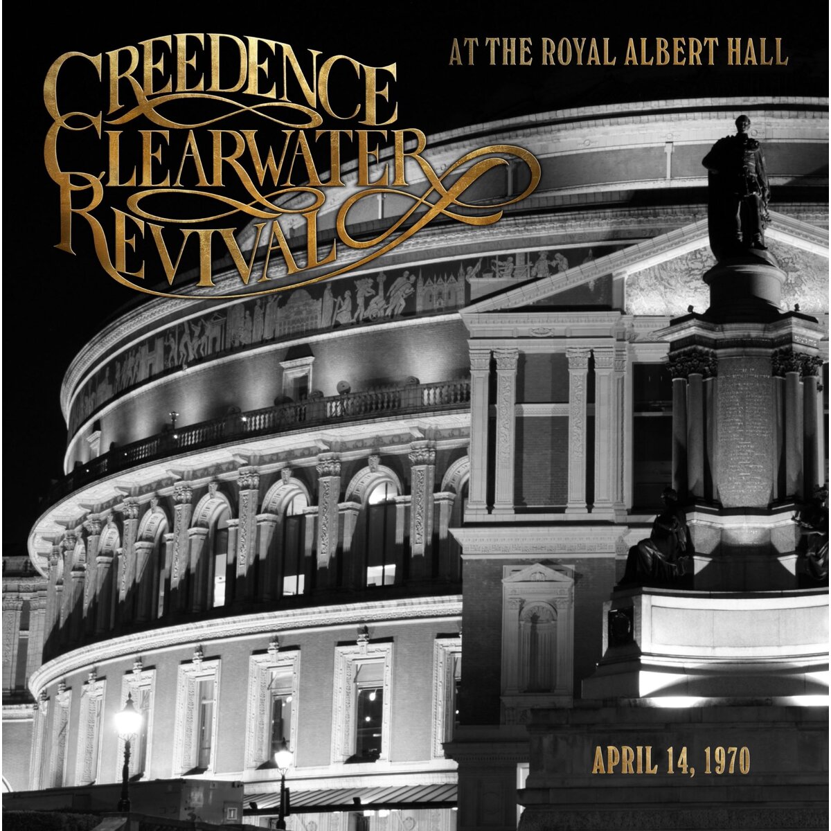 Creedance Clearwater Revival - Live At The Royal Alber Hall 1970 (green river LP)