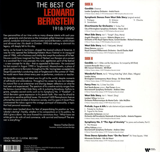 Leonard Bernstein - Lenny: The Best Of Bernstein (black LP)