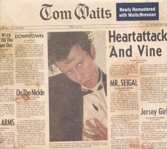 Tom Waits - Heartattack And Vine (black LP/US-edition)