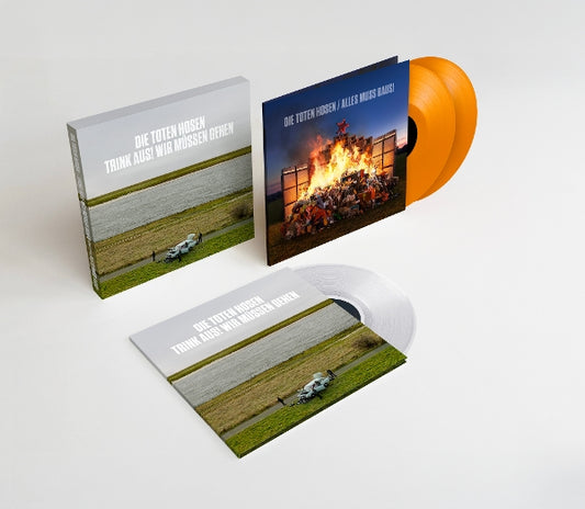 Die Toten Hosen - Trink aus wir müssen gehen (ltd. numb. & signierte orange/white transparent 3LP + bonusmaterial) - VÖ: 29.05.26