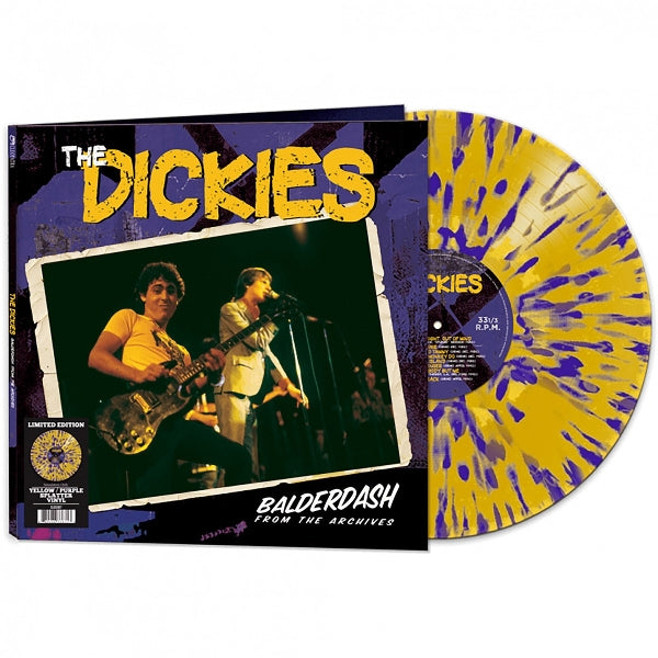 The Dickies - Balderdash From The Archives (purple/yellow splatter LP)