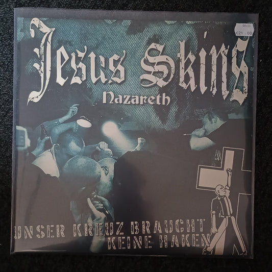 Jesus Skins - Unser Kreuz braucht keine Haken (black LP)