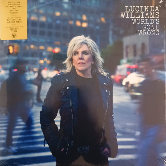 Lucinda Williams - World's Gone Wrong (sky blue Indie Store LP)