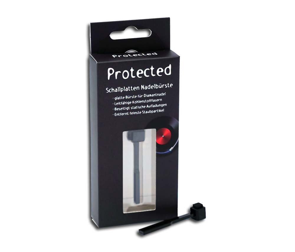 Karbonfaser Nadelbürste (schwarz)