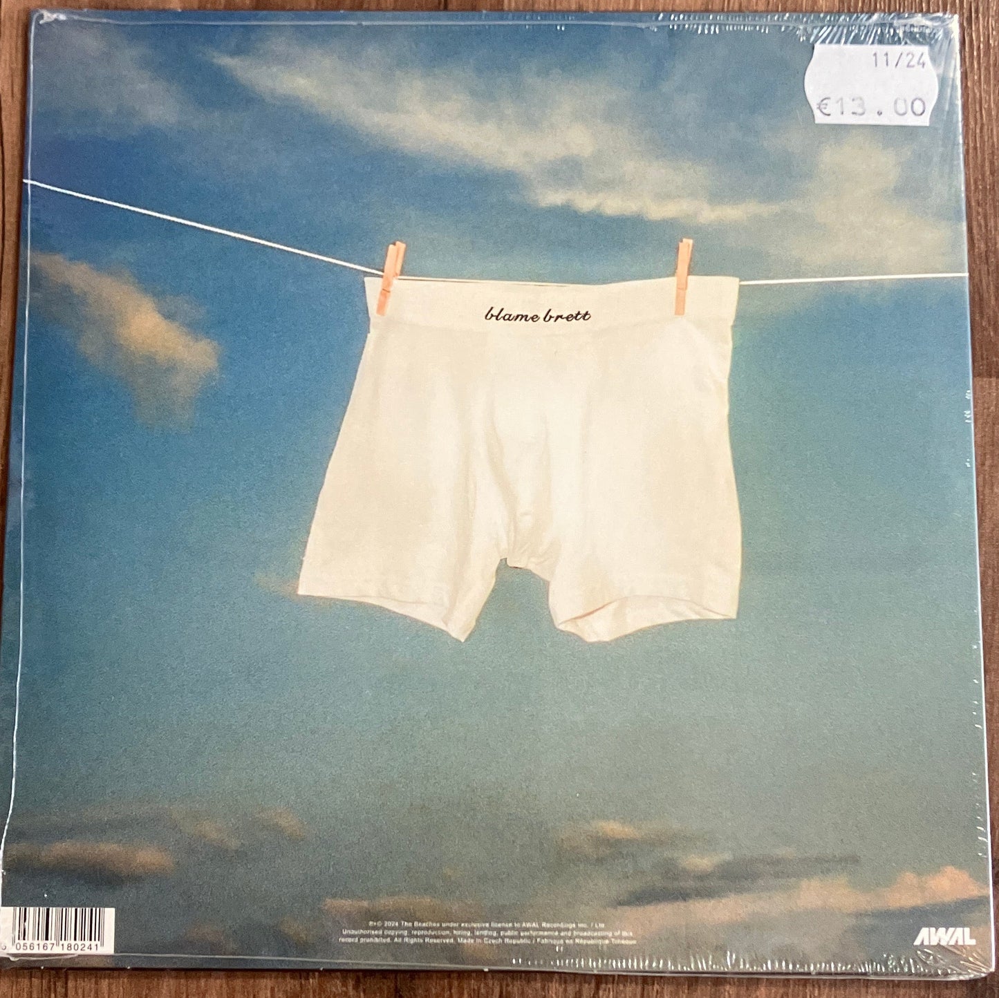 The Beaches - Blame Jocelyn (7inch black LP BF24)