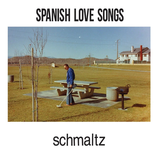 Spanish Love Songs - Schmaltz (beer/white/coke bottle w/ white splatter LP)