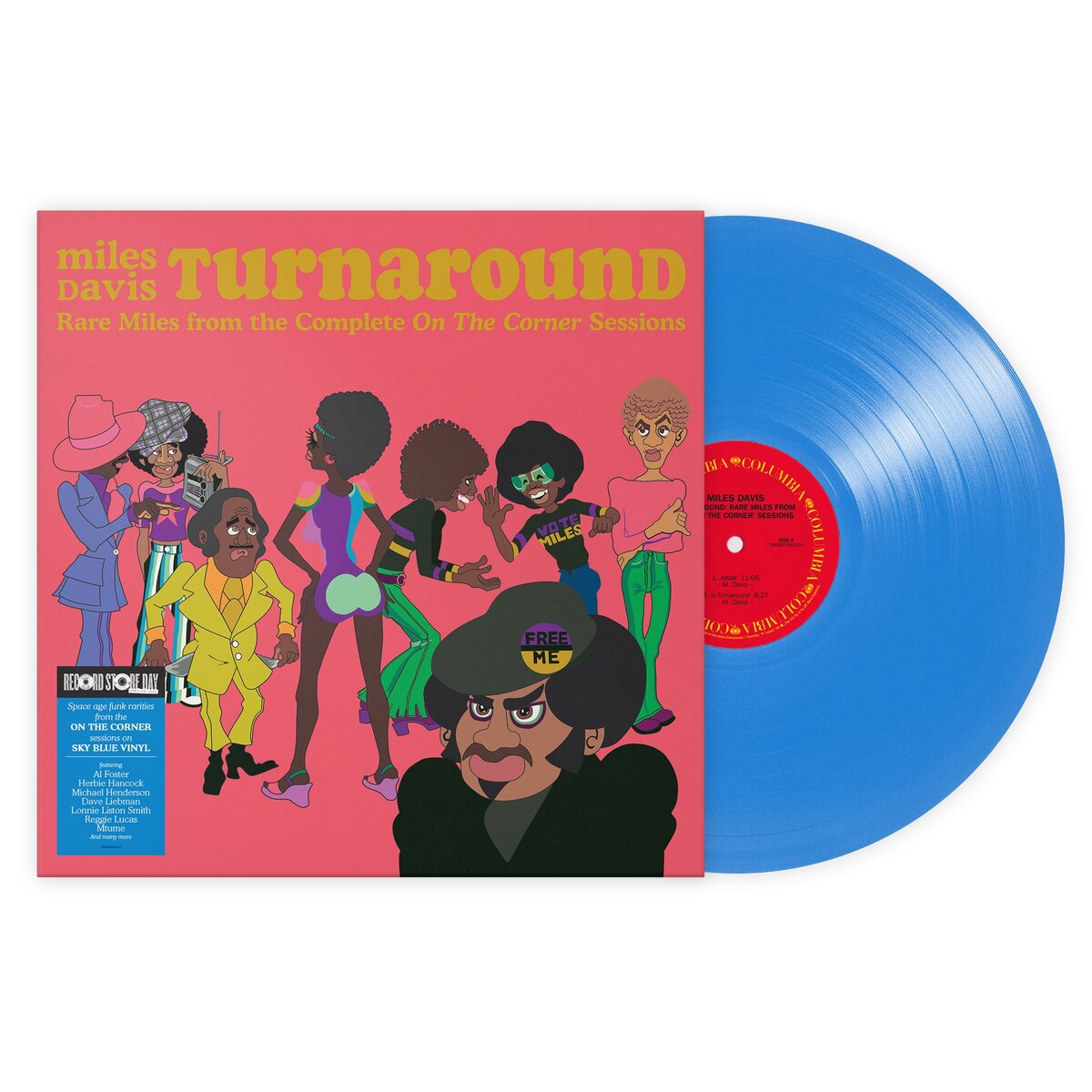 Miles Davis - Turnaround Unreleased Rare (blue LP RSD23)