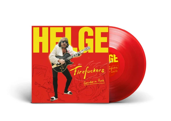 Helge And The Firefuckers - Eiersalat in Rock (red LP RSD26)