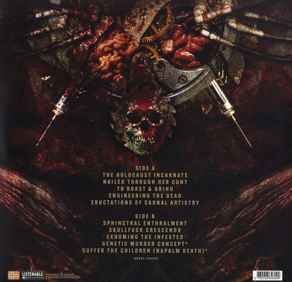 Aborted - Engineering The Death (transparent red LP)