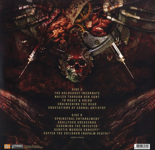 Aborted - Engineering The Death (transparent red LP)