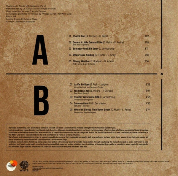 Louis Armstrong - Classics (black LP)