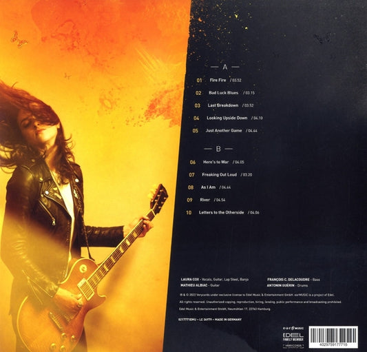 Laura Cox - Burning Bright (black LP)