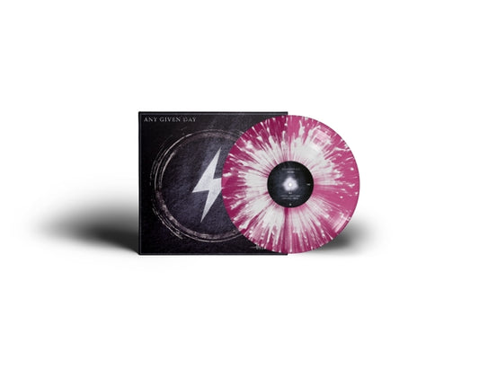 Any Given Day - Overpower (magenta/white splatter LP)