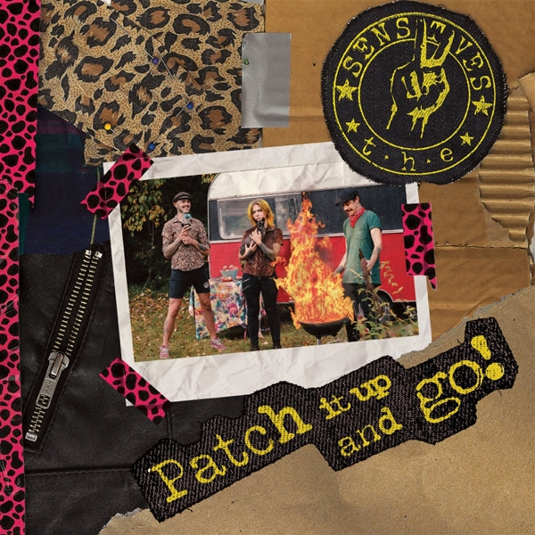 The Sensitives - Patch It Up And Go (ltd. yellow/black marble LP)
