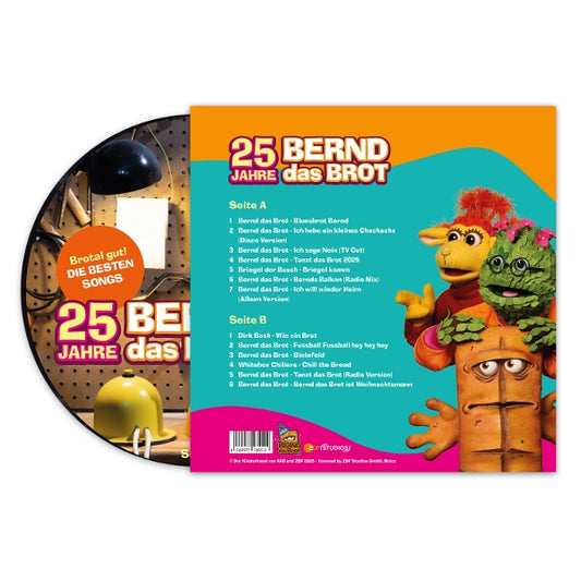 Bernd das Brot - 25 Jahre Bernd das Brot die besten Songs (ltd. picture LP)