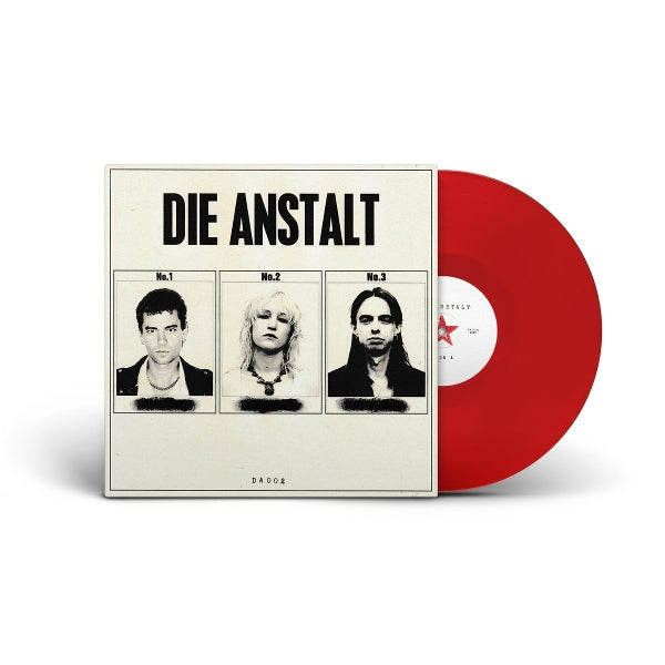 Die Anstalt - Die Anstalt (red LP) - VÖ: 25.09.26