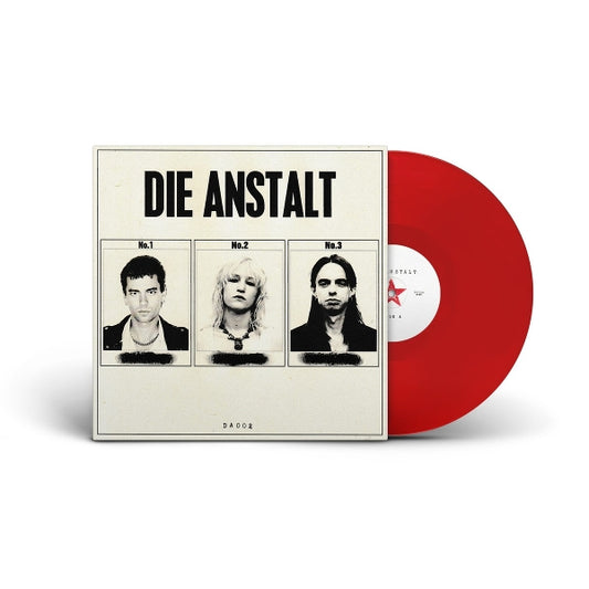 Die Anstalt - Die Anstalt (red LP) - VÖ: 25.09.26