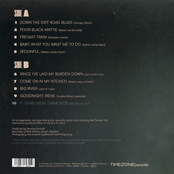 Bad Temper Joe - The Acoustic Blues Guitar Revue (black LP)