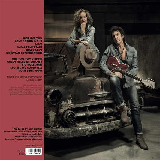 Carl Carlton & Melanie Wiegmann - Miles Of Time (black LP)