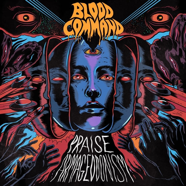 Blood Command - Praise Armageddonism (transparent magenta LP)