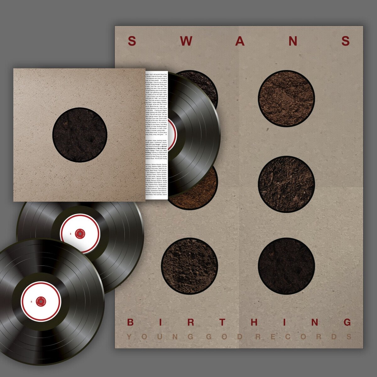 Swans - Birthing (ltd. black 3LP + DVD)