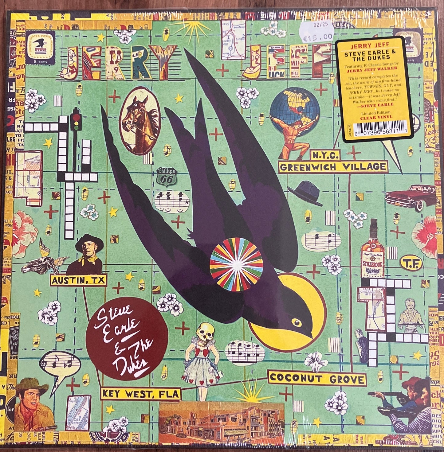 Steve Earle - Jerry Jeff (ltd. clear LP)
