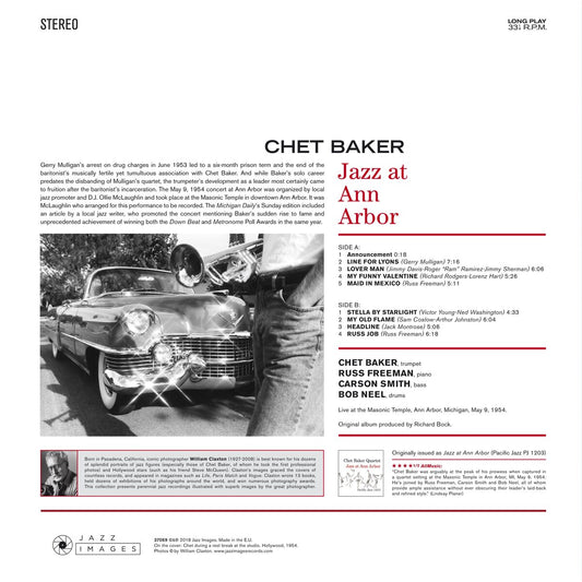 Chet Baker - Jazz At Ann Abor (black LP)