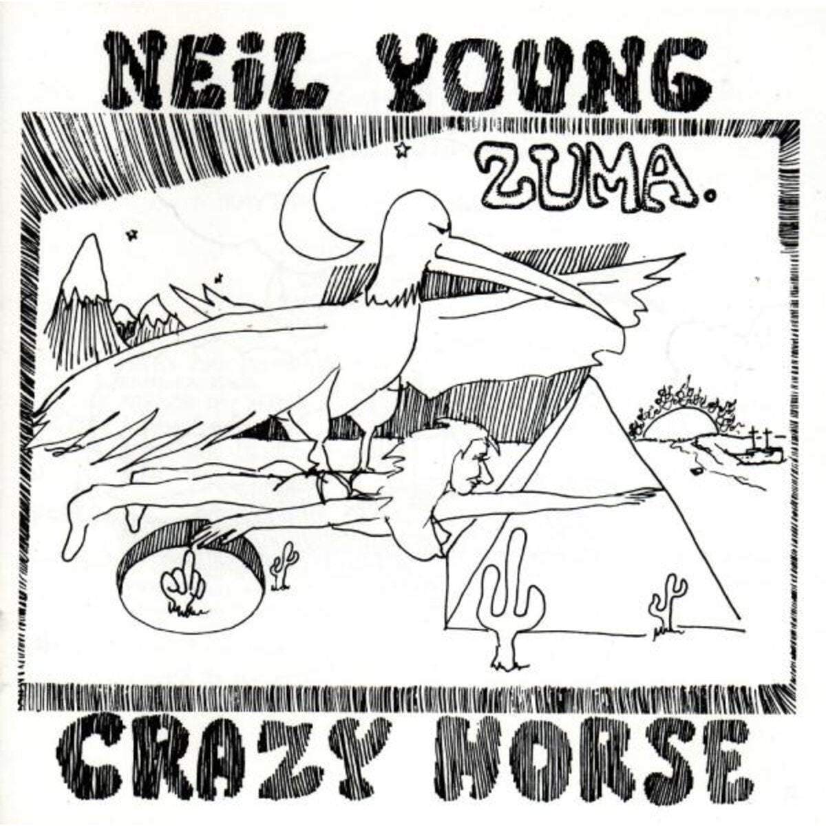 Neil Young - Zuma (black LP)