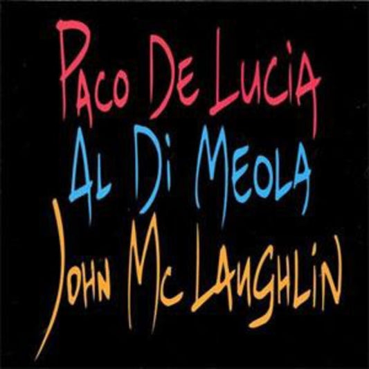 Al Di Meola, John McLaughlin & Paco De Lucia - The Guitar Trio (ltd. blue LP)