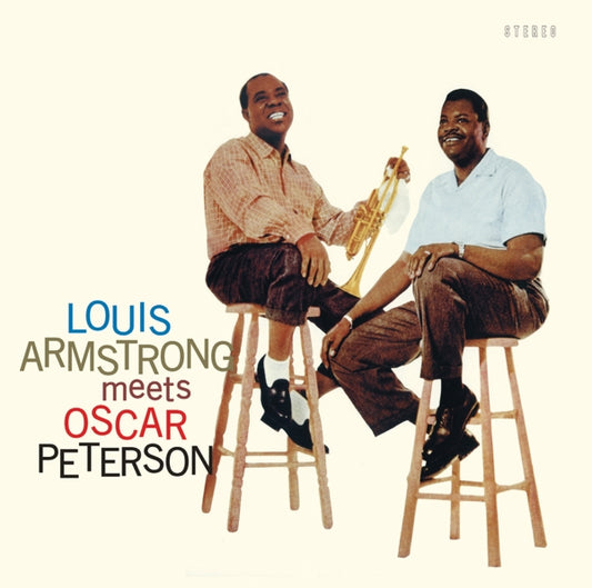 Louis Armstrong & Oscar Peterson - Louis Armstrong Meets Oscar Peterson (black LP)