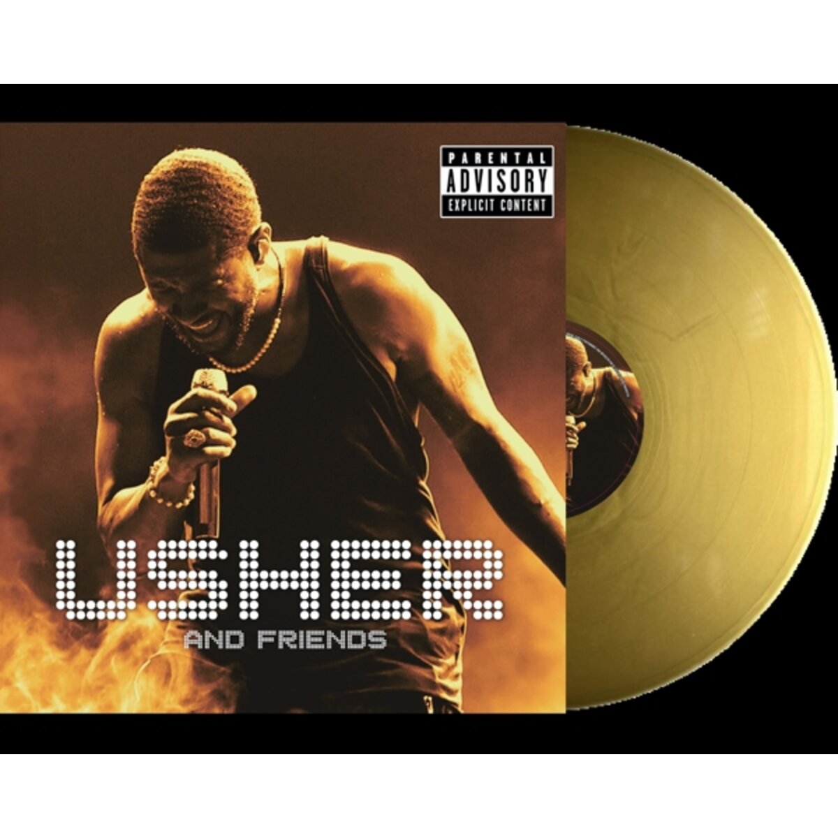 Usher - And Friends (black LP)