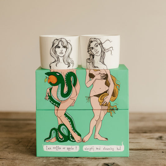 Eva & Venus (2er Espressotassen-Set)