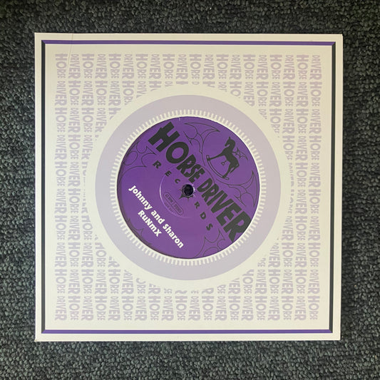 RuNmX - Stealin' the Smoke / Johnny and Sharon (lila 7inch single)