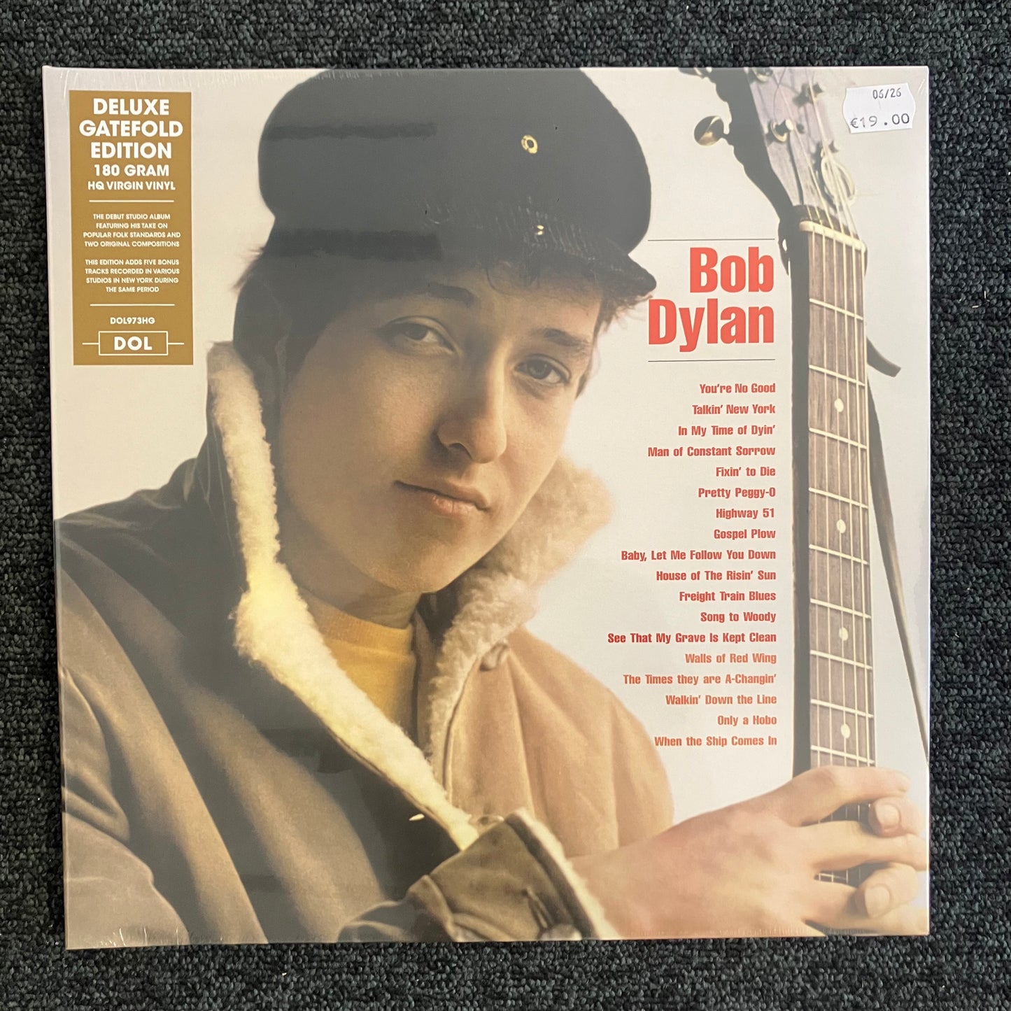 Bob Dylan - Bob Dylan (black LP)