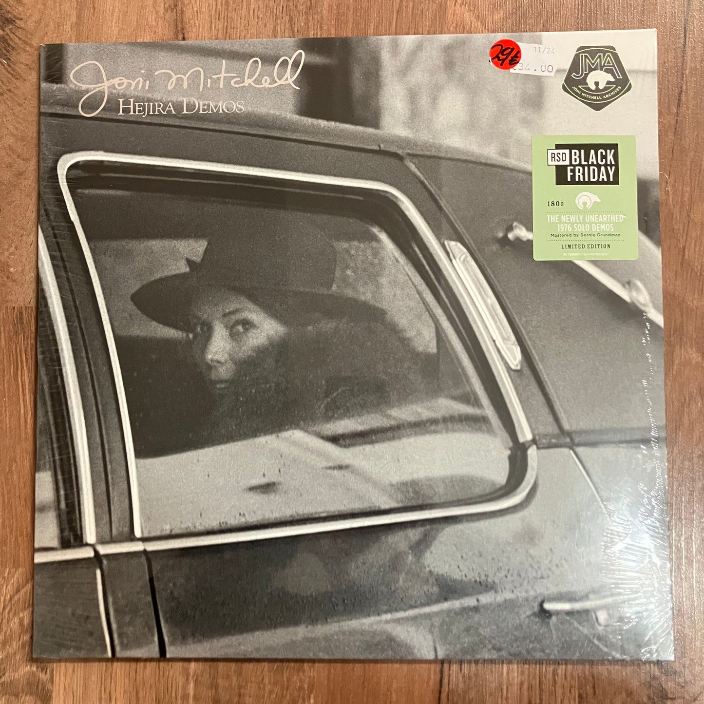 Joni Mitchell - Hejira Demos (LP BF24)