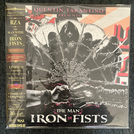 RZA/Various Artists - The Man with the Iron Fists OST (numbered black 2LP RSD26)